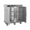 FWE BT-120-XL 120 Plate Heated Meal Delivery Cart, 120v thumbnail 2
