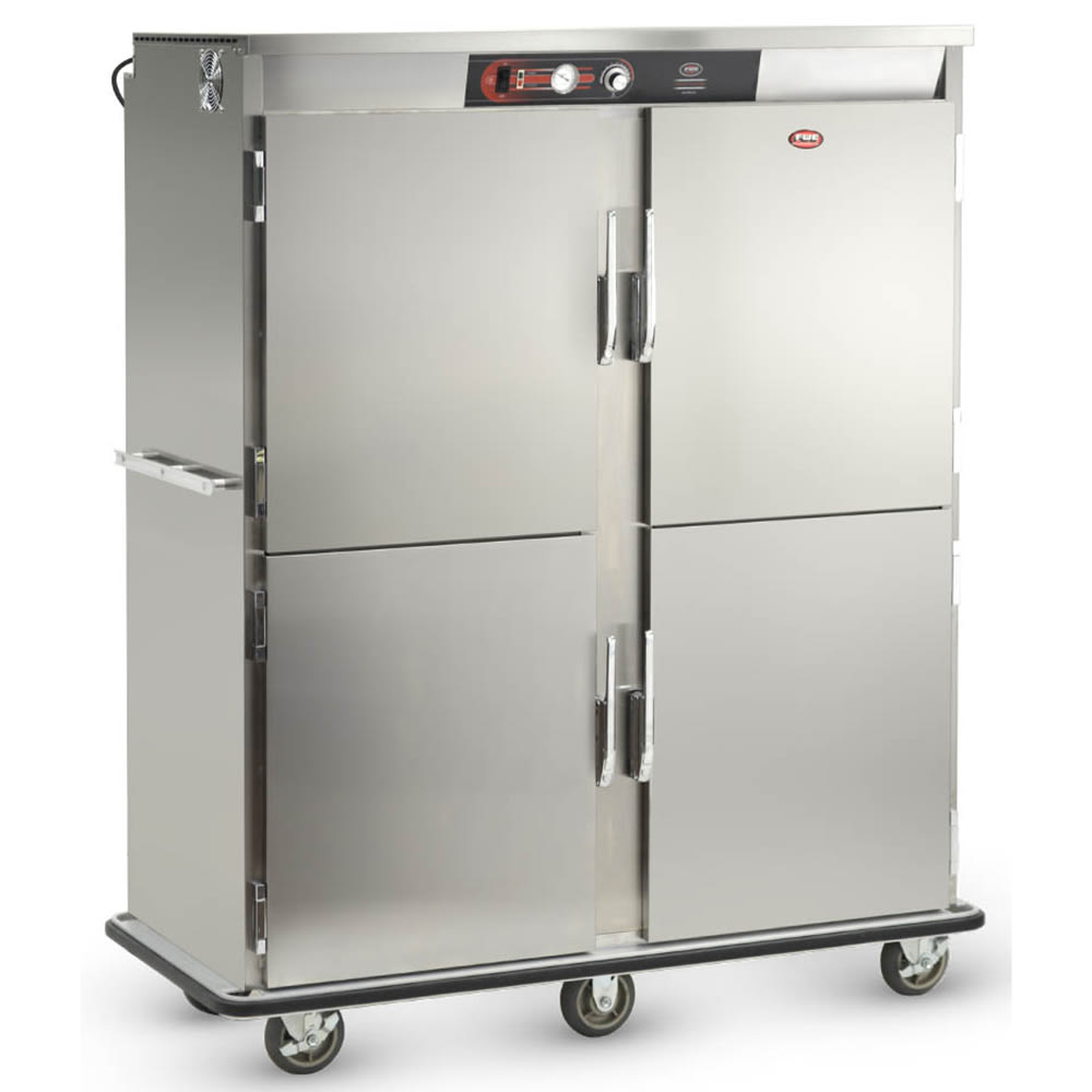 FWE BT-200 200 Plate Heated Meal Delivery Cart, 120v