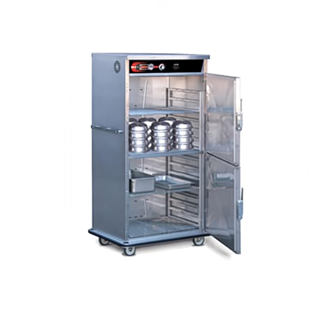 FWE BT-96120 120 Plate Heated Meal Delivery Cart, 120v