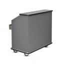 FWE CB-4 L2 48"L Conventional Portable Bar, Stainless Interior, Buka Bark thumbnail 3