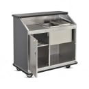 FWE CB-4 L4 48"L Conventional Portable Bar, Stainless Interior, Harvest Maple thumbnail 2