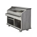 FWE CB-5 L2 60"L Conventional Portable Bar, Stainless Interior, Buka Bark thumbnail 2