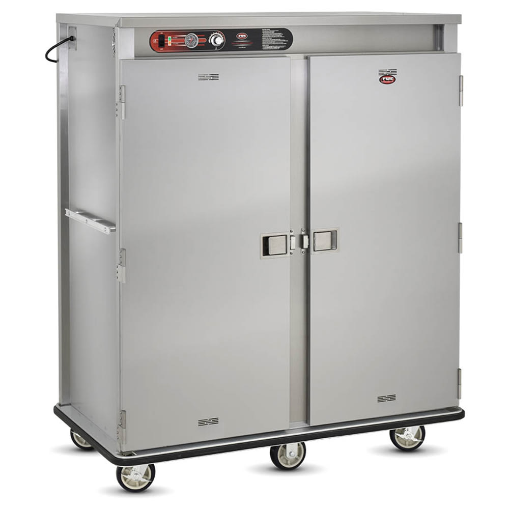 FWE E-1200-XXL 120 Plate Heated Meal Delivery Cart, 120v