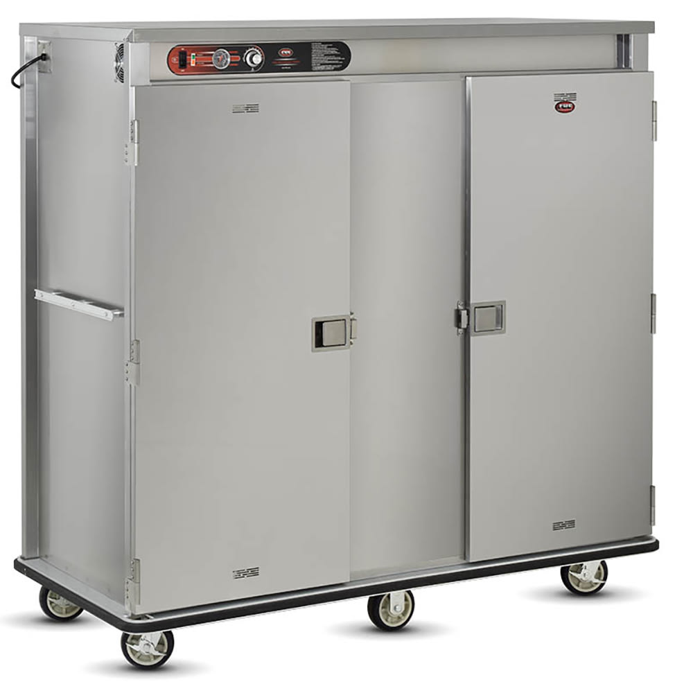 FWE E-1500-XXL 150 Plate Heated Meal Delivery Cart, 120v