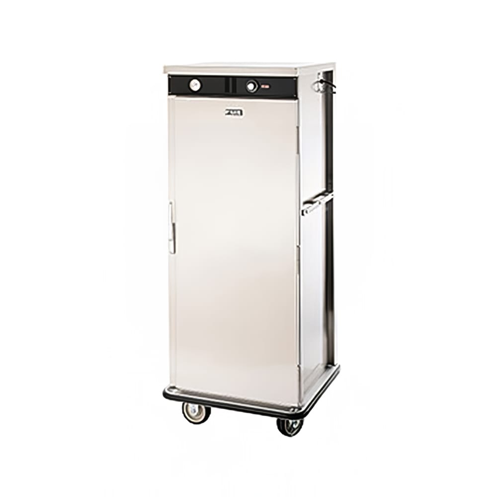FWE E-600 60 Plate Heated Meal Delivery Cart, 120v