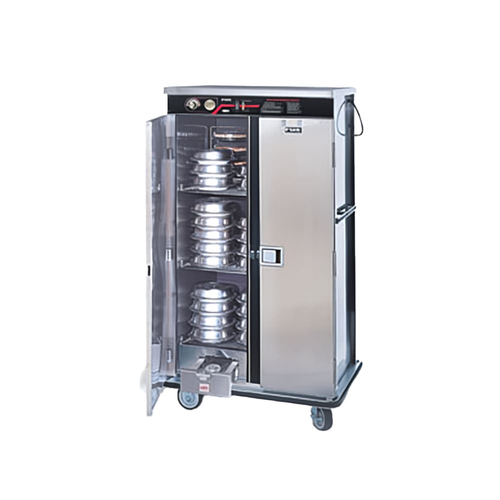 FWE E-960 96 Plate Heated Meal Delivery Cart, 120v