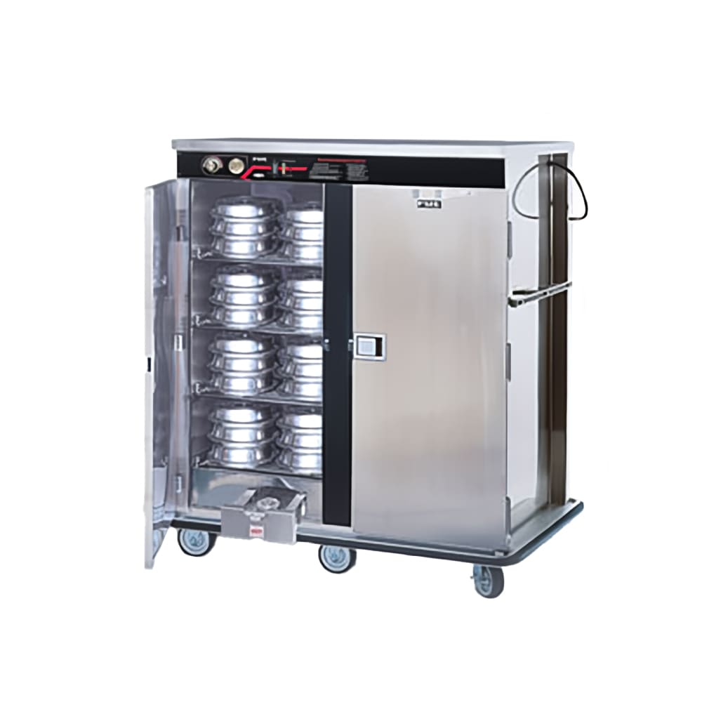FWE E-960-XXL 96 Plate Heated Meal Delivery Cart, 120v