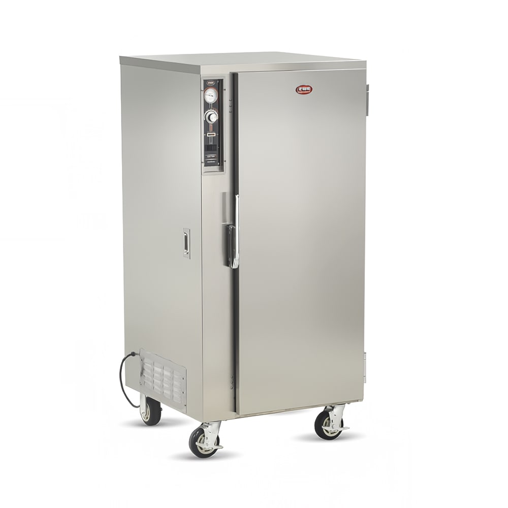 FWE ETC-UA-10HD 3/4 Height Non-Insulated Mobile Heated Cabinet w/ (10) Pan Capacity, 120v