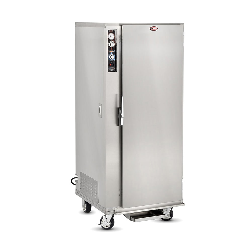 FWE ETC-UA-12PH Full Height Non-Insulated Mobile Heated Cabinet w/ (12) Pan Capacity, 120v