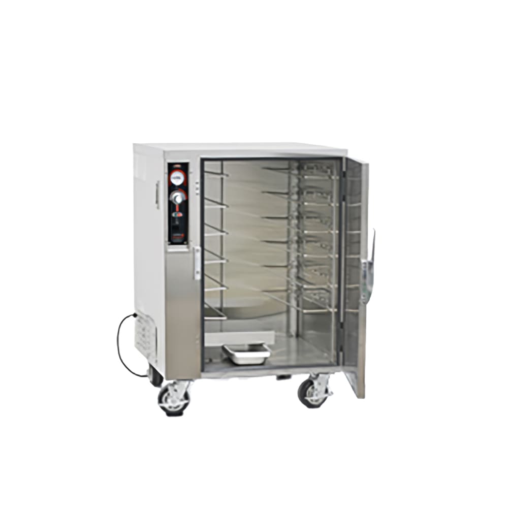 FWE ETC-UA-6HD 1/2 Height Non-Insulated Mobile Heated Cabinet w/ (6) Pan Capacity, 120v