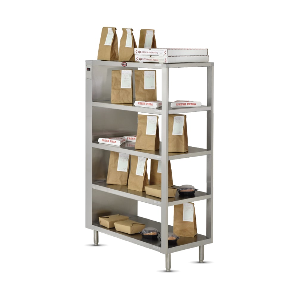 FWE HHS-513-2039 43" Self Service Heated Holding Shelf - (5) Shelves, 120v