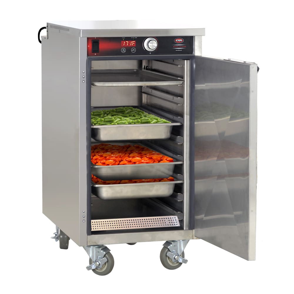 FWE HLC-8 Undercounter Insulated Mobile Heated Cabinet w/ (8) Pan Capacity, 120v