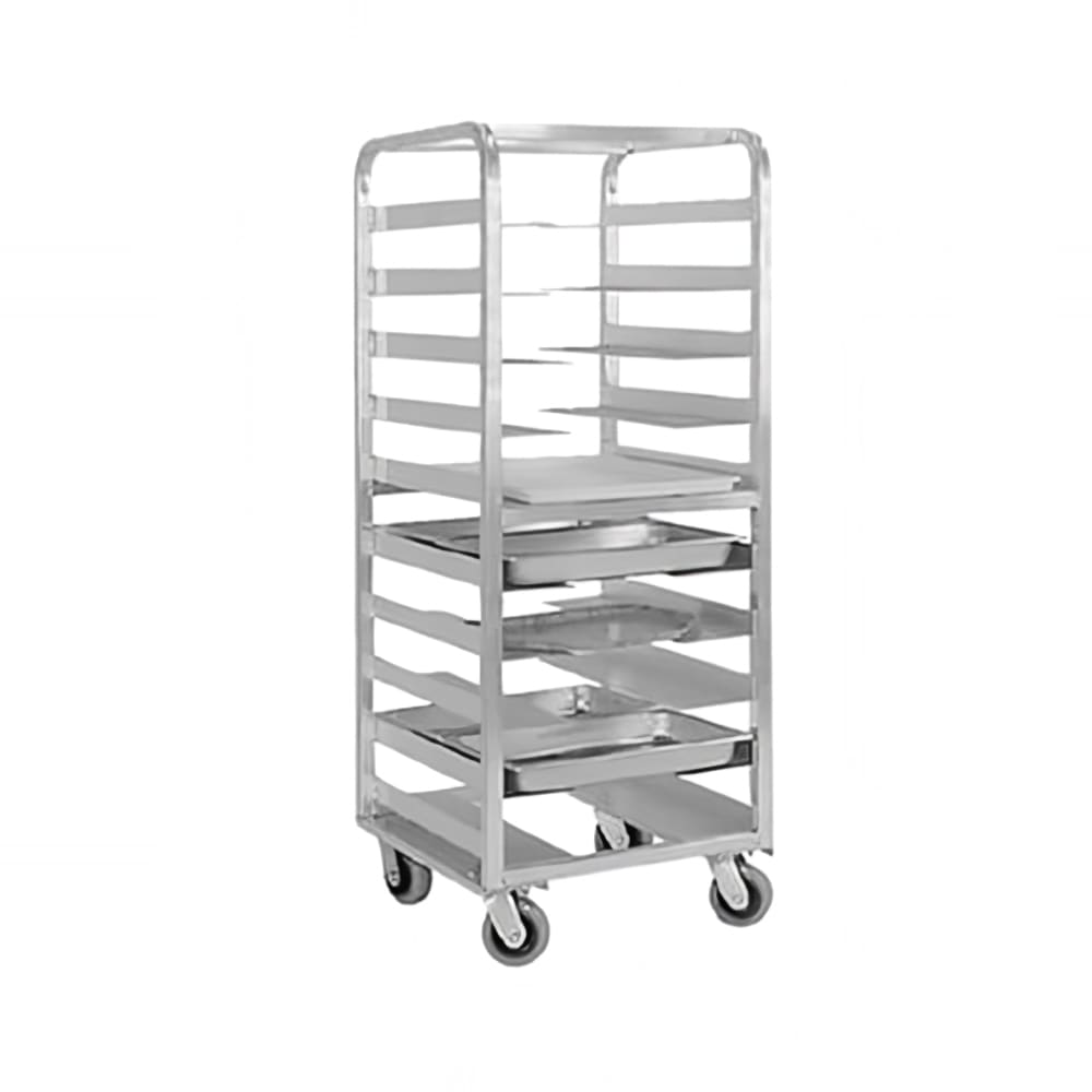 FWE OTR-OT-06-10 25"W 10 Sheet Pan Rack w/ 6" Bottom Load Slides