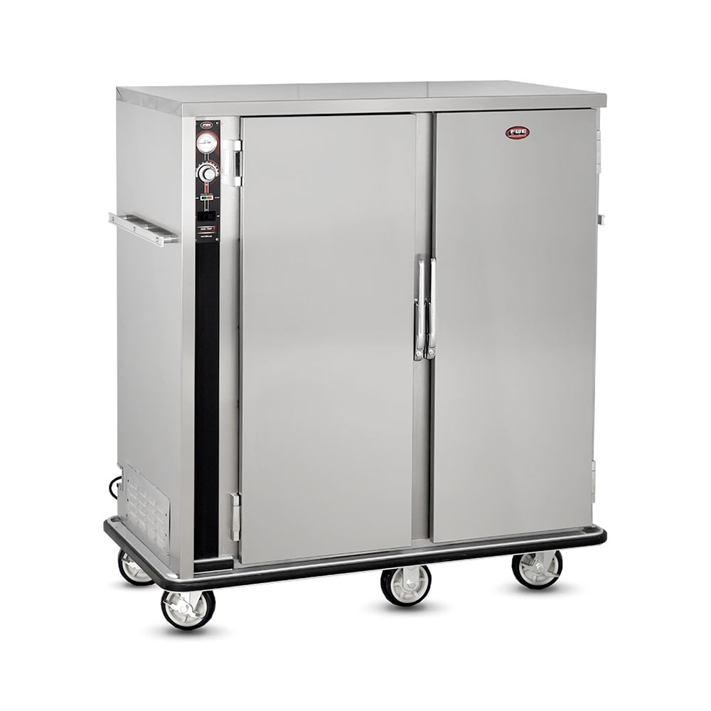 FWE P-120-2 120 Plate Heated Meal Delivery Cart, 120v