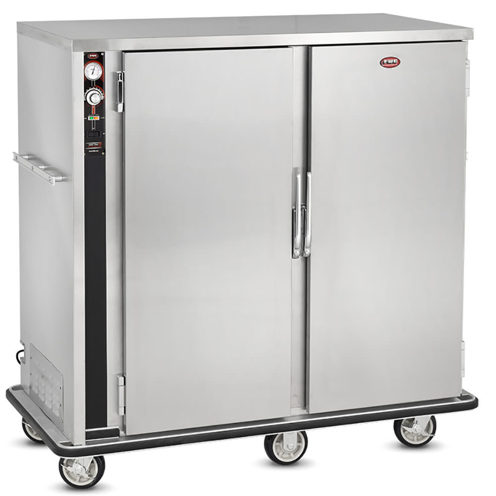 FWE P-120-2-XL 120 Plate Heated Meal Delivery Cart, 120v