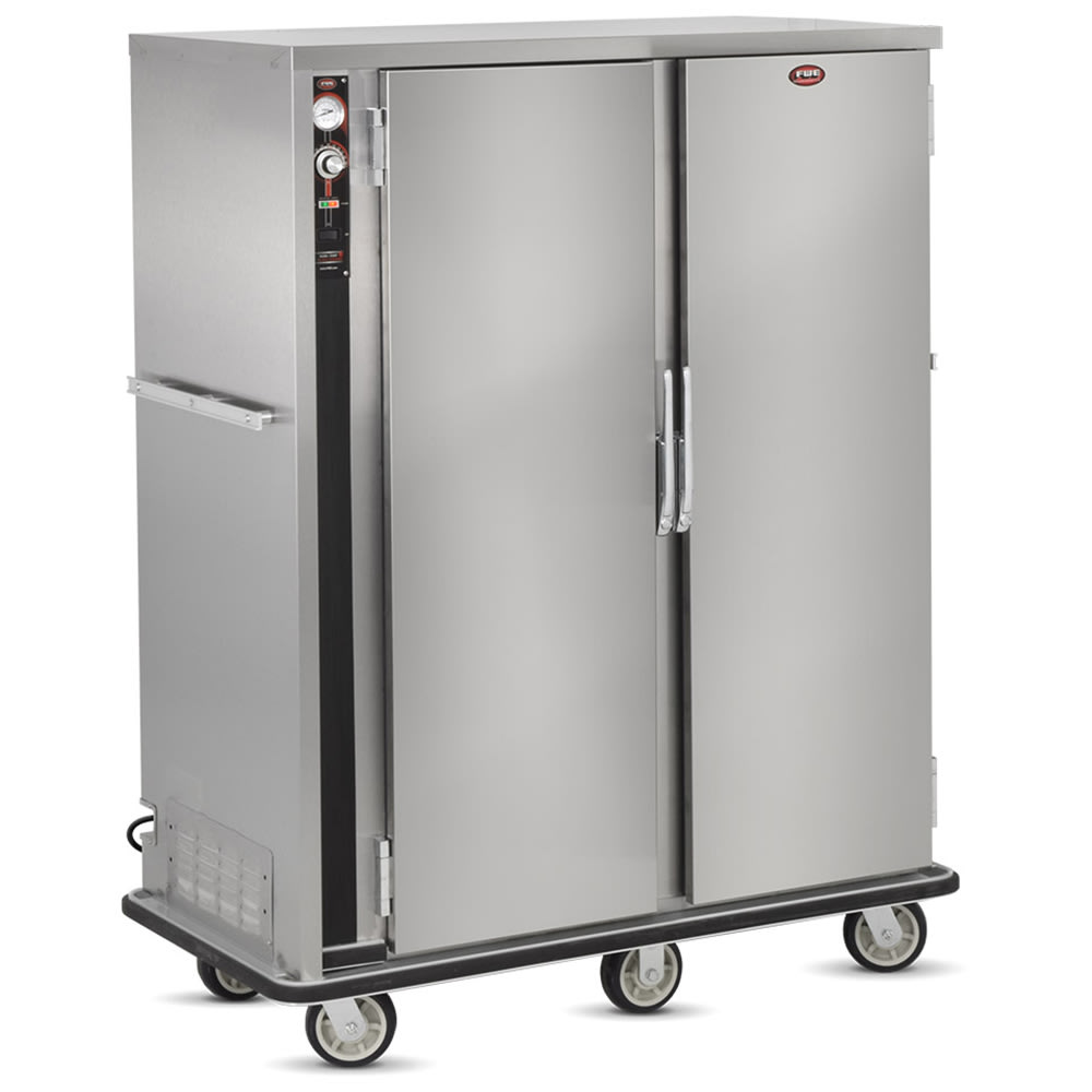 FWE P-144-2 144 Plate Heated Meal Delivery Cart, 120v