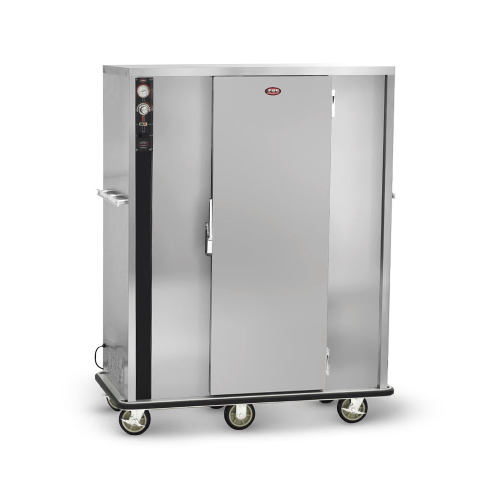 FWE P-144-XL 144 Plate Heated Meal Delivery Cart, 120v