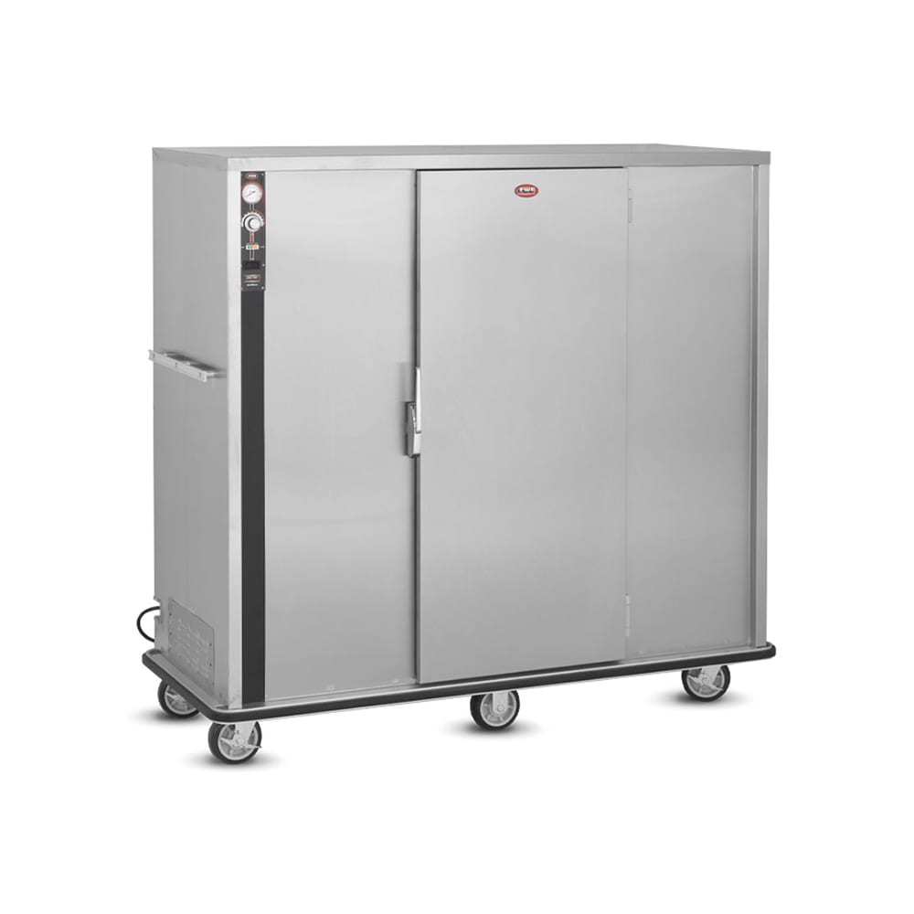 FWE P-180-XL 180 Plate Heated Meal Delivery Cart, 120v