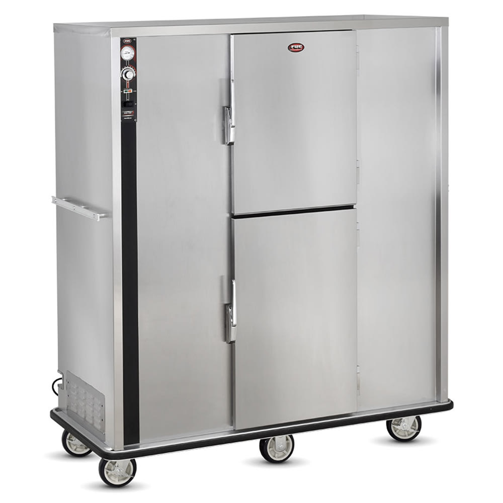 FWE P-200 200 Plate Heated Meal Delivery Cart, 120v