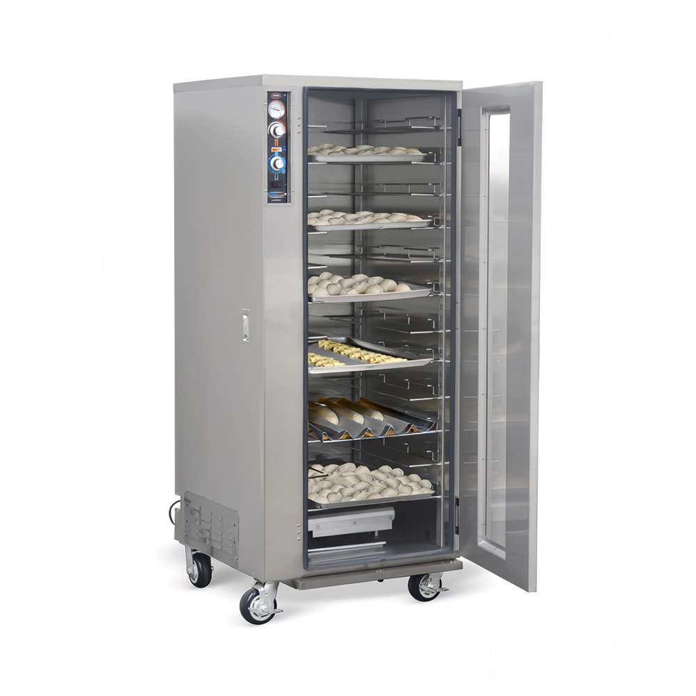 FWE PH-1826-18 Full Height Insulated Mobile Heated Cabinet w/ (12) Pan Capacity, 120v