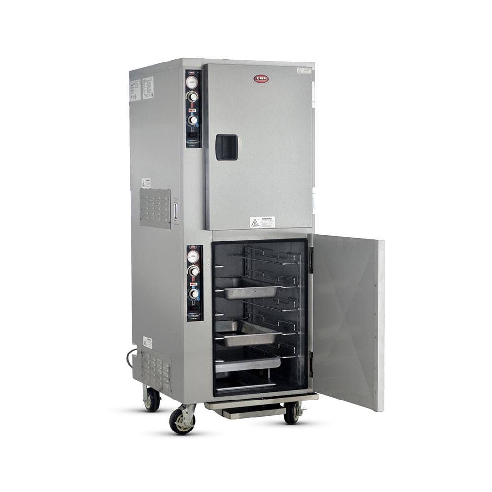 FWE PH-1826-7-7 Full Height Insulated Mobile Heated Cabinet w/ (10) Pan Capacity, 120v