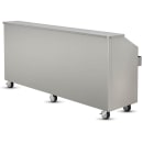 FWE SCB-8 Mobile Bar w/ Shut-Off Drain, Convectional Beverage Service , 96" L, Stainless thumbnail 4