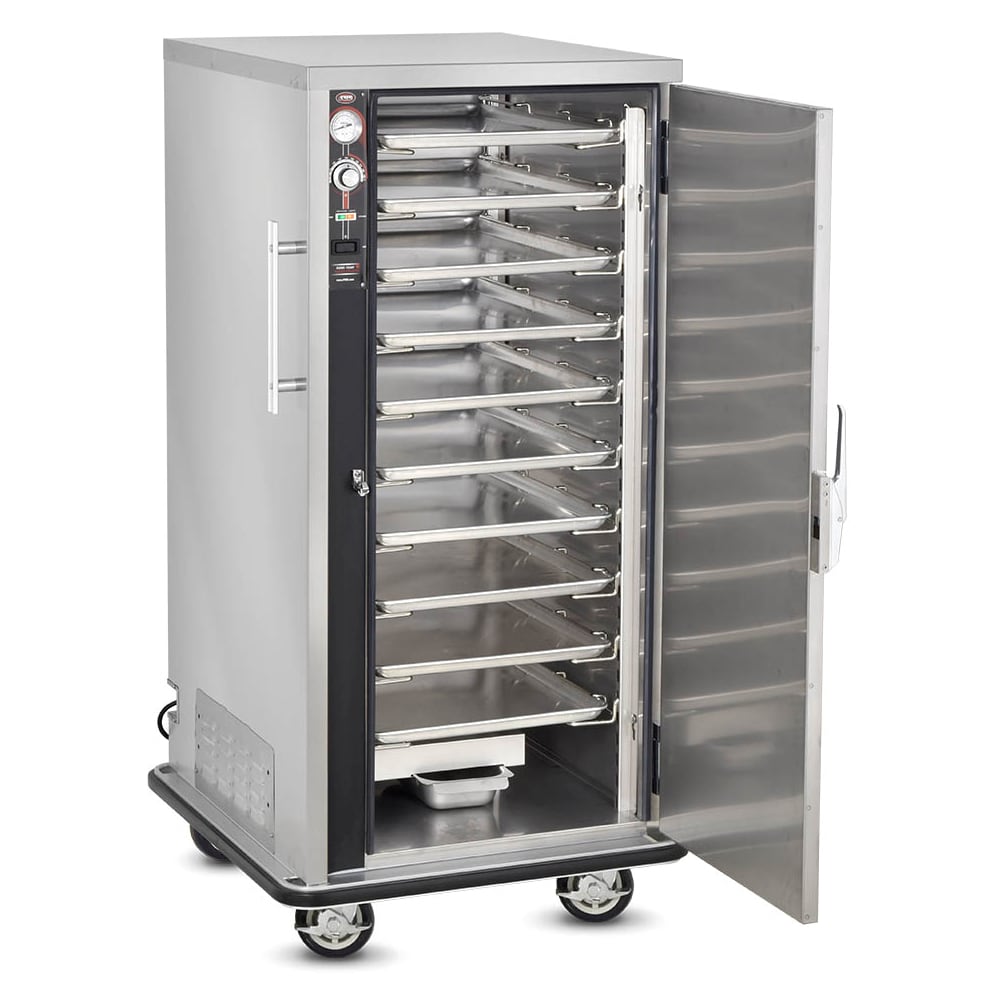 FWE TS-1826-15 Full Height Insulated Mobile Heated Cabinet w/ (10) Pan Capacity, 120v