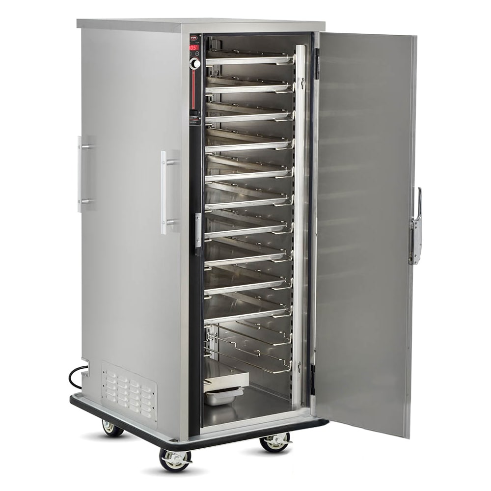 FWE TS-1826-18 Full Height Insulated Mobile Heated Cabinet w/ (12) Pan Capacity, 120v