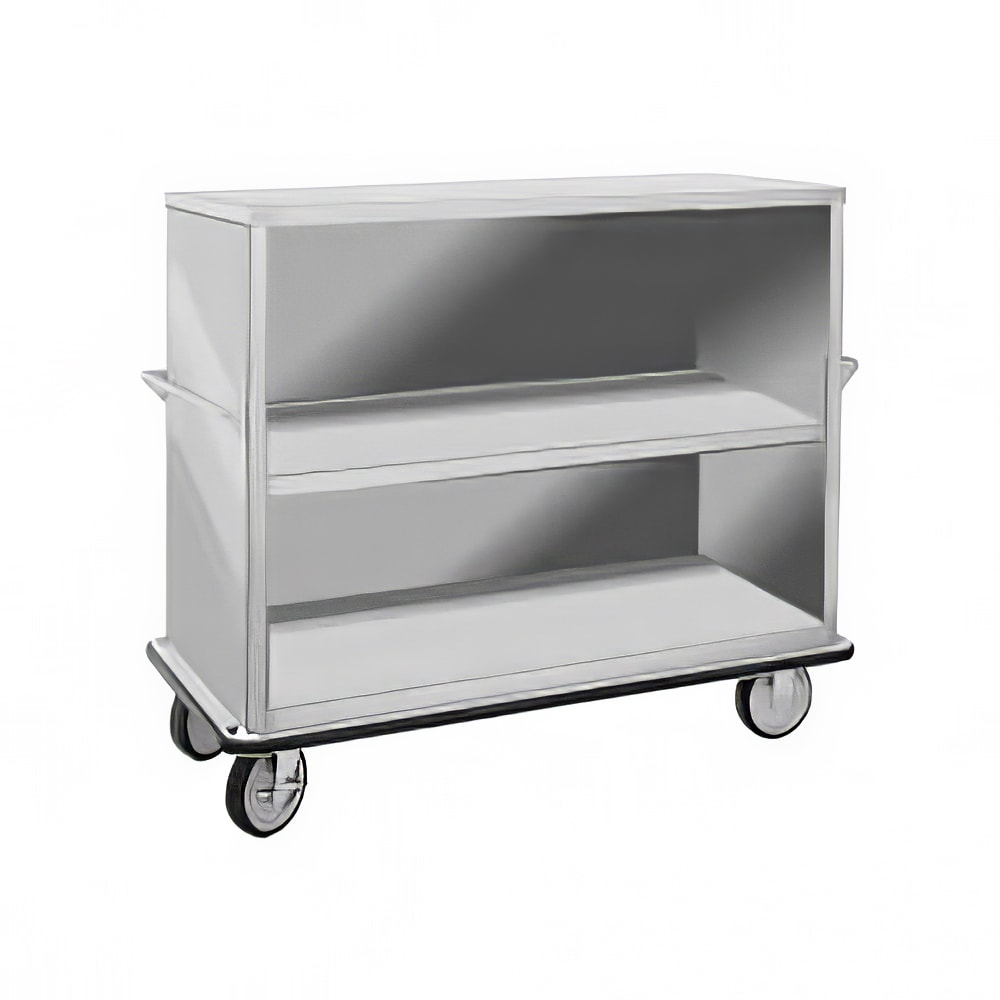 FWE UCE-315 Enclosed Banquet Cart - 3 Levels, 1600 lb. Capacity, Stainless