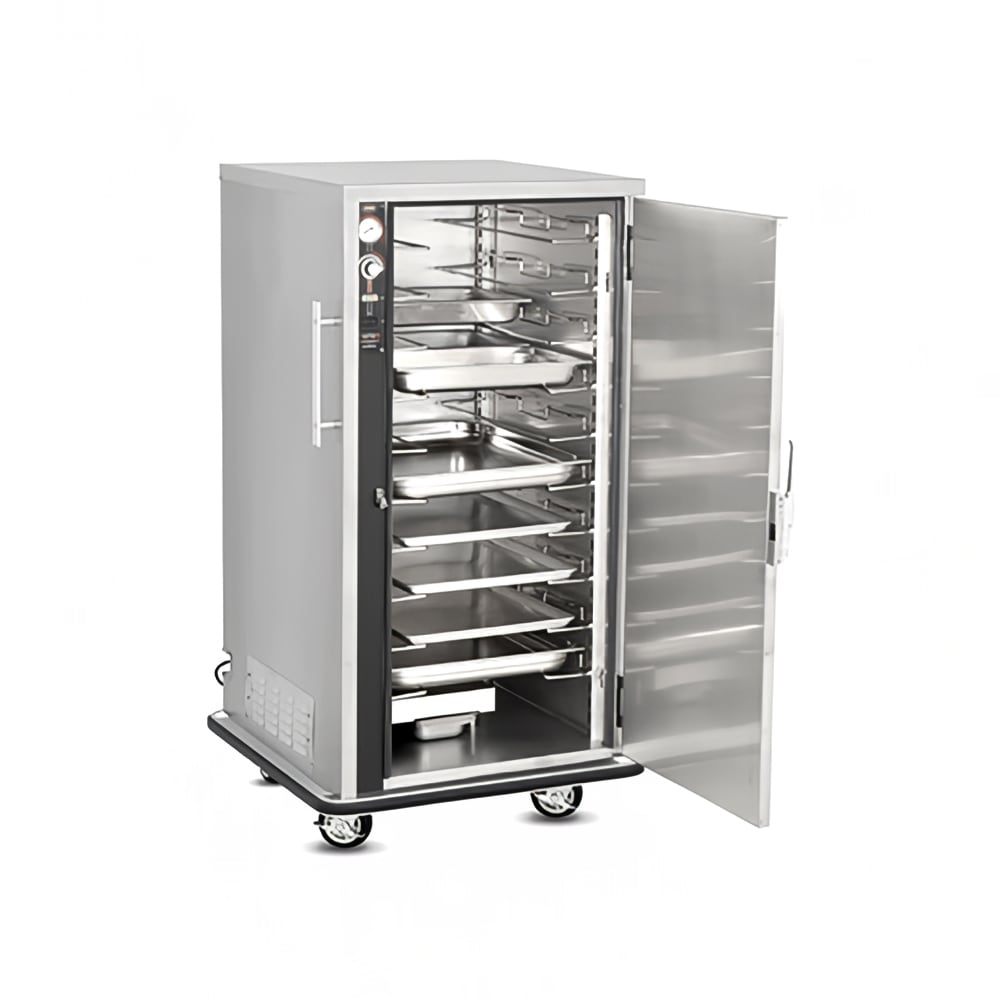 FWE UHS-10 Full Height Insulated Mobile Heated Cabinet w/ (10) Pan Capacity, 120v