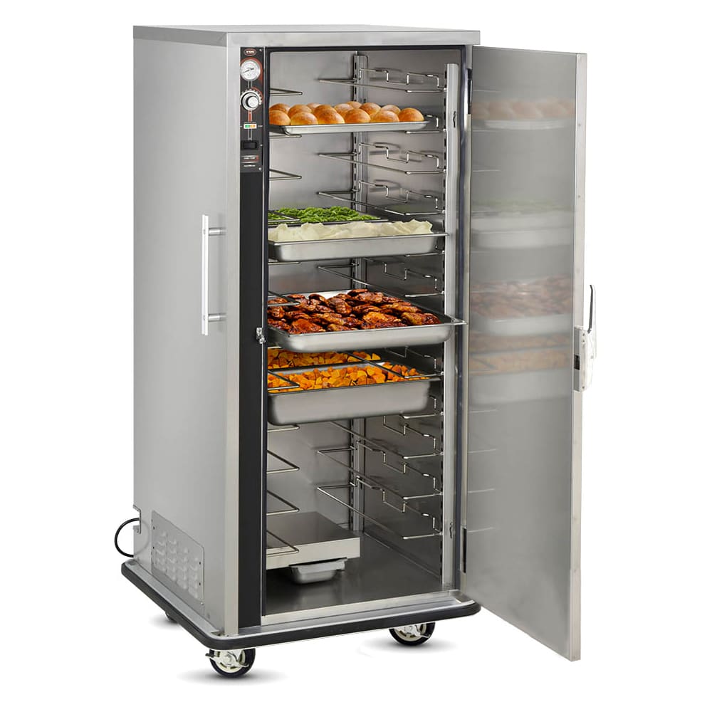 FWE UHS-12 Full Height Insulated Mobile Heated Cabinet w/ (12) Pan Capacity, 120v
