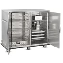 FWE UHS-BQ-120-XL 18 Tray Heated Meal Delivery Cart, 120v thumbnail 3