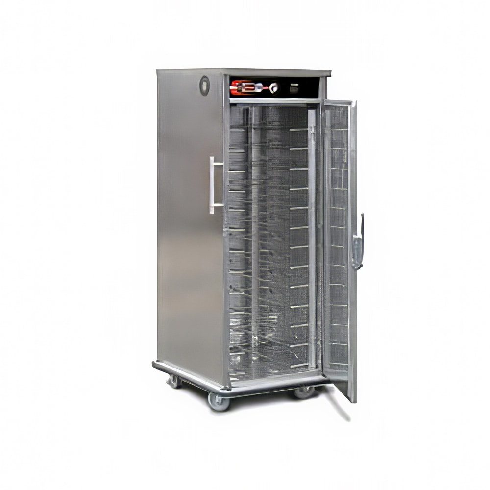 FWE UHST-13 13 Tray Heated Meal Delivery Cart, 120v