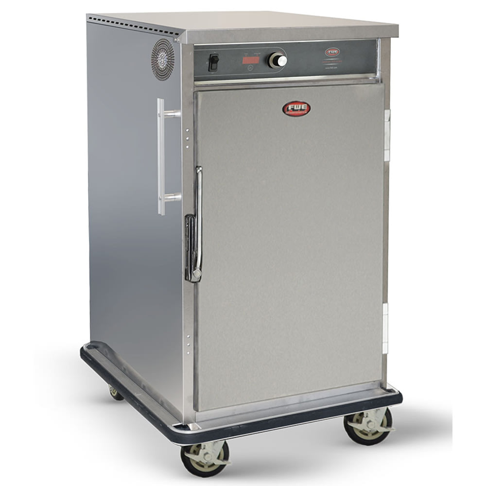 FWE UHST-7 7 Tray Heated Meal Delivery Cart, 120v