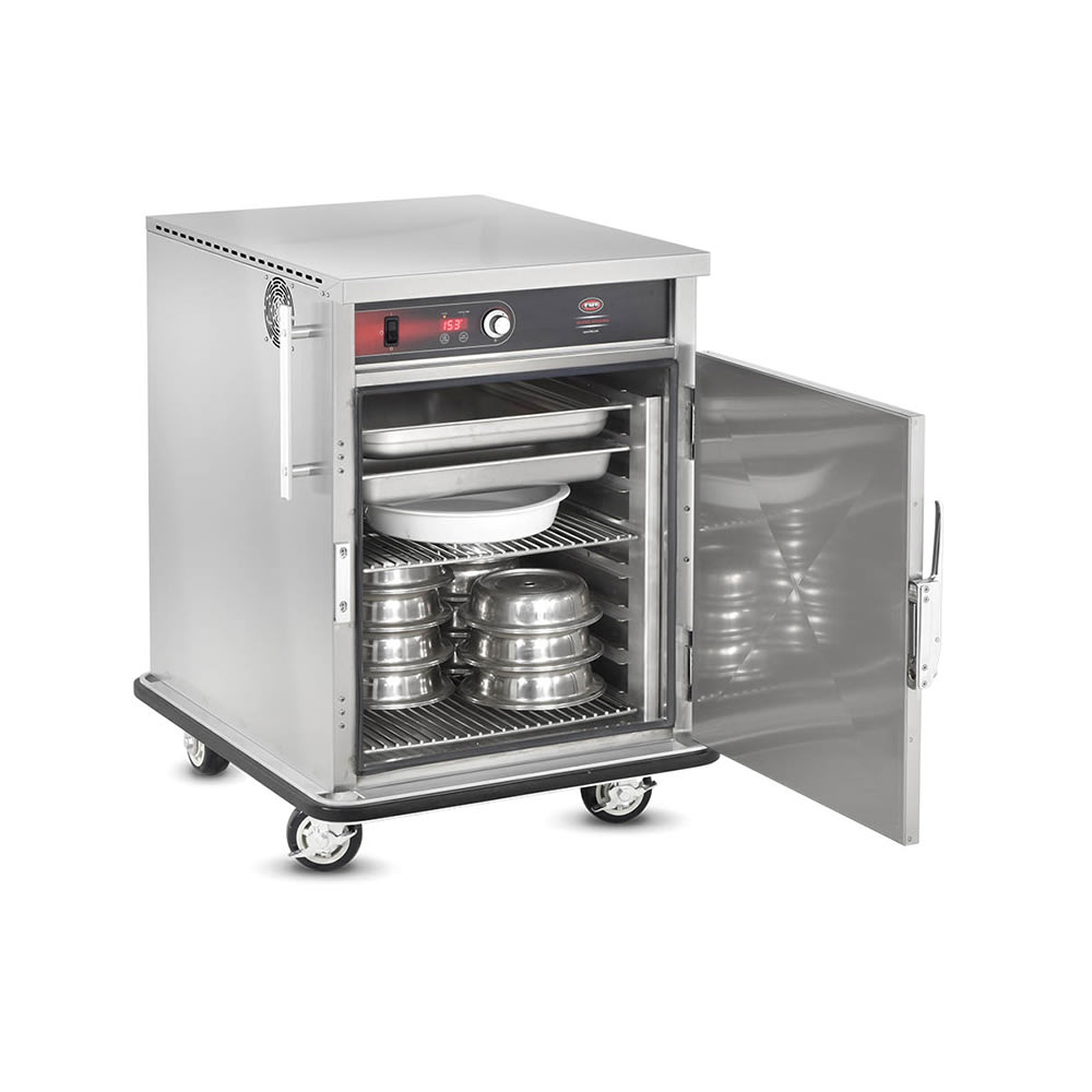 FWE UHST-GN-2432-BQ Heated Banquet Cart - (32) Plate Capacity, Stainless, 120v