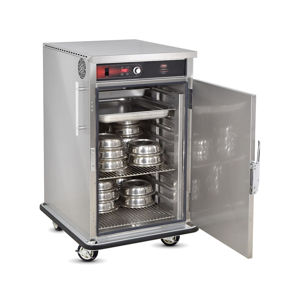 FWE UHST-GN-3240-BQ 1/2 Height Insulated Mobile Heated Cabinet w/ (22) Pan Capacity, 120v