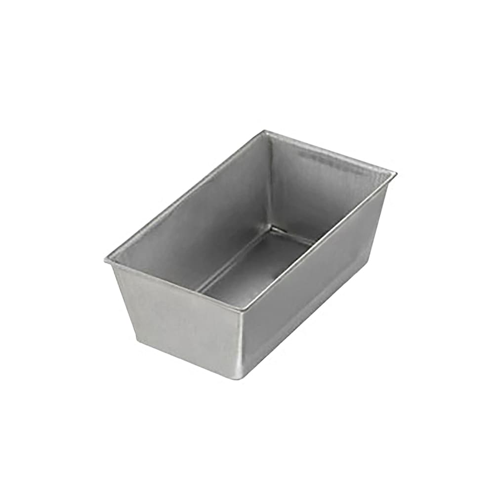 Chicago Metallic Bread Pan, 5 3/5" x 3 1/10" x 2 3/16", AMERICOAT Glazed 26 ga Aluminized Steel (40415)