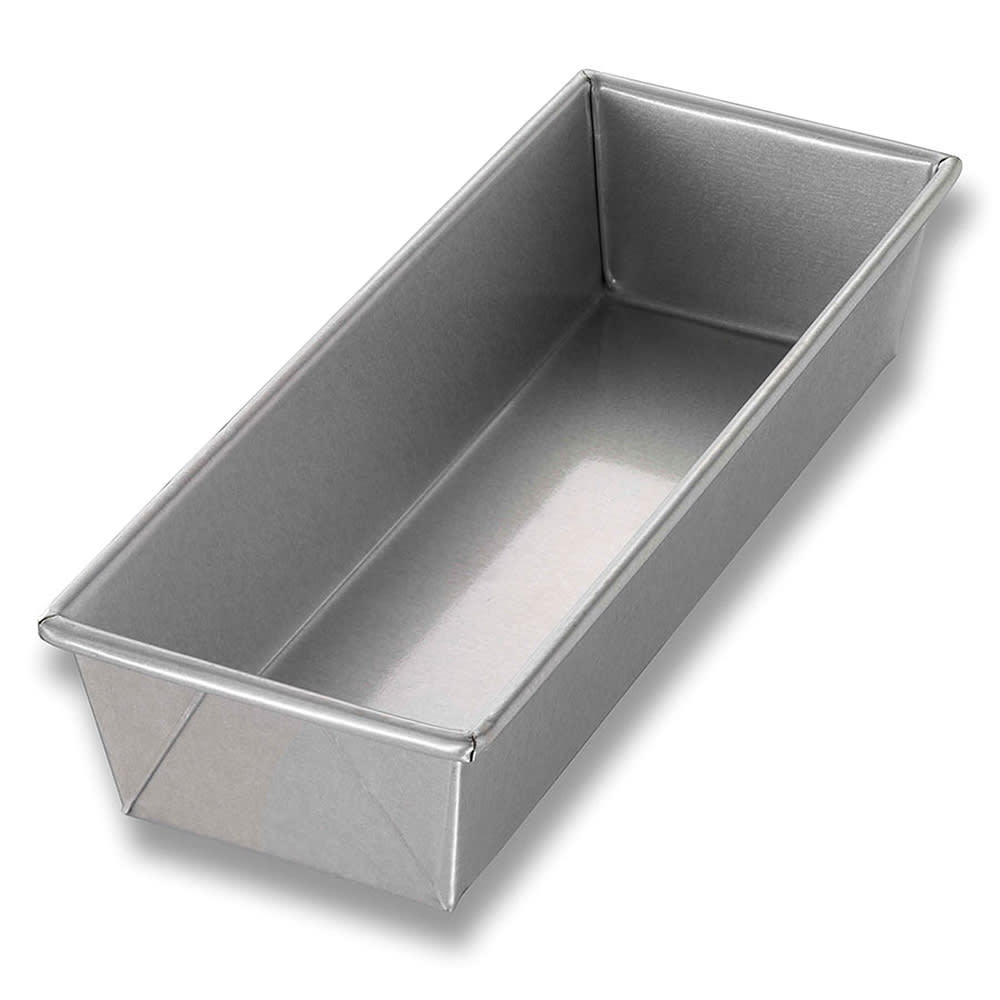 Chicago Metallic Individual Bread Pan, 12 1/4" x 4 1/2" x 2 3/4", AMERICOAT Glazed 26 ga Aluminized Steel (40495)