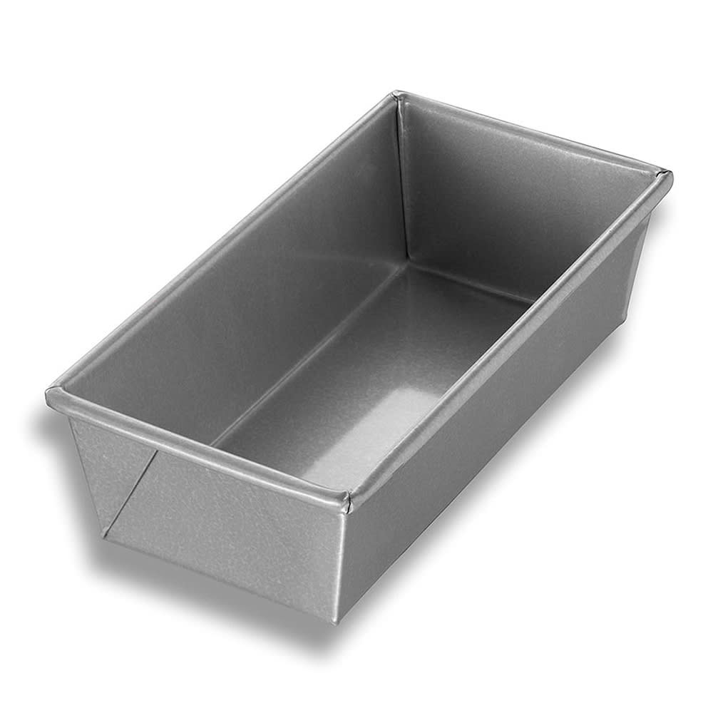 Chicago Metallic Individual Bread Pan, 9" x 4 1/2" x 2 3/4", Noncoated 26 ga Aluminized Steel (40561)