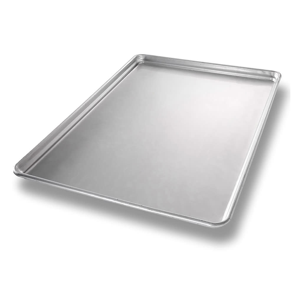 Chicago Metallic 1/1 Full Size Bun / Sheet Pan - 26" x 18" x 1", 16 gauge Aluminum (40694)