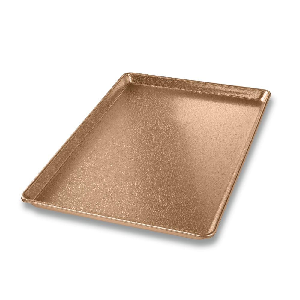 Chicago Metallic Display Pan, 11 9/10" x 17 9/10" x 4/5", Copper Finish, 16 ga Anodized Aluminum (40930)