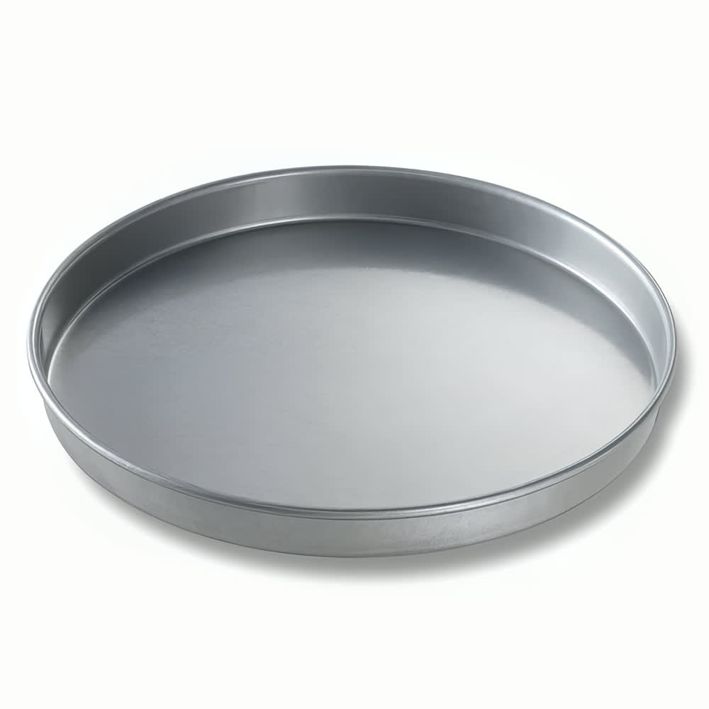 Chicago Metallic Cake Pan, 10" Dia., 1" Deep, Non-coated 26 ga. Aluminized Steel (41010)