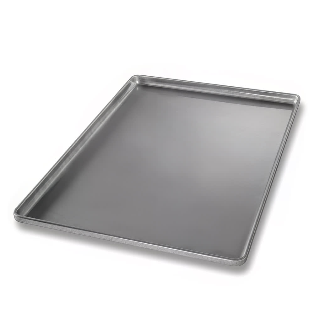 Chicago Metallic 1/1 Full Size Bun / Sheet Pan - 26" x 18" x 1", 22 gauge Aluminum, AMERICOAT® (41031)