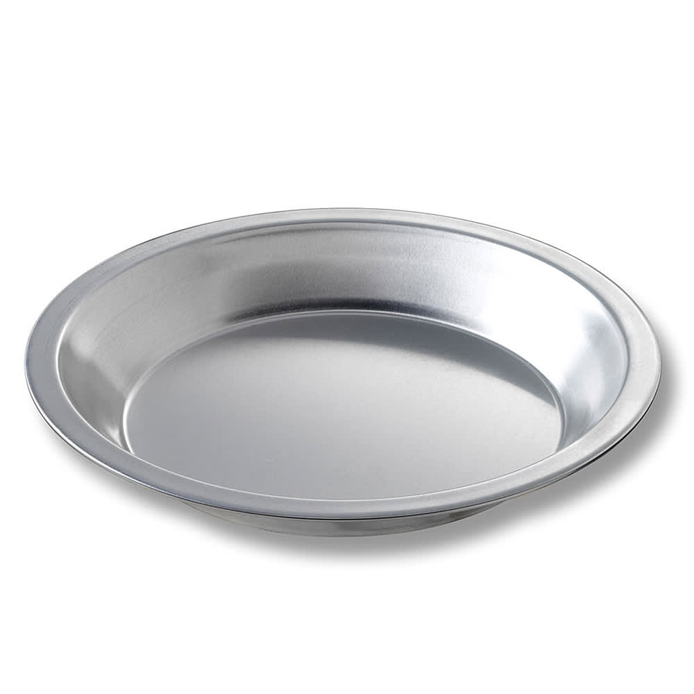 Chicago Metallic 7 15/16" Pie Plate, 1 4/25" Deep, Noncoated 1/10" Aluminum (41509)