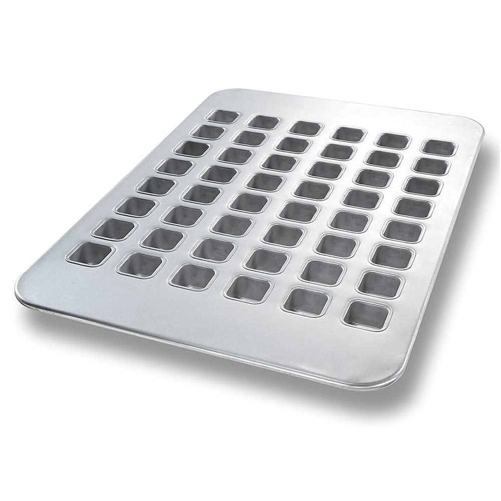 Chicago Metallic 48 Compartment Brownie Bite Pan - Aluminized Steel, AMERICOAT® Glazed (42865)