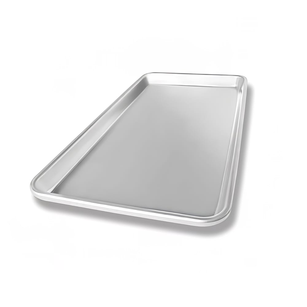 Chicago Metallic 1/3 Third Size Sheet Pan - 9 5/16" x 17 3/4" x 1", Aluminum (45052)