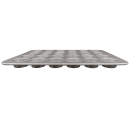 Chicago Metallic Jumbo Muffin Pan, Makes (24) 3 3/8" Muffins, AMERICOAT Glazed 26 ga Aluminized Steel (45285) thumbnail 3