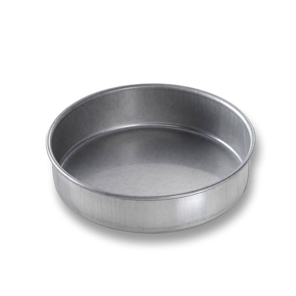 Chicago Metallic Cake Pan, 6" dia, 1 1/2" Deep, AMERICOAT Glazed 26 ga Aluminized Steel (46155)