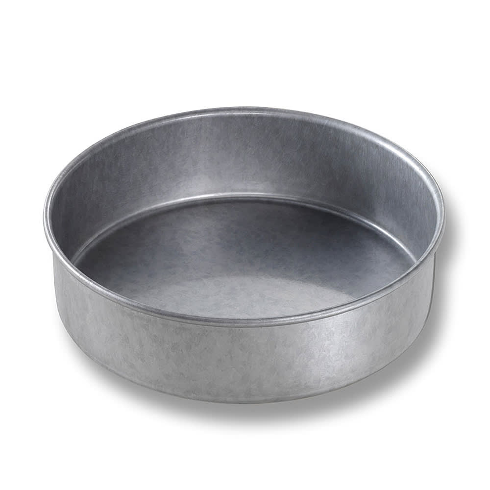 Chicago Metallic Cake Pan, 7" Dia., 2" Deep, AMERICOAT Glazed 26 ga. Aluminized Steel (47026)