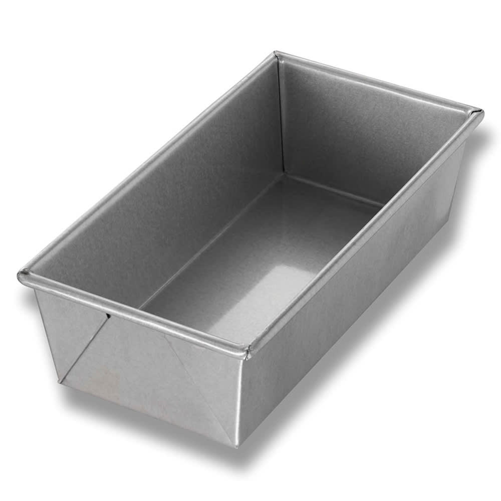 Chicago Metallic Individual Bread Pan, 10" x 5" x 3", AMERICOAT Glazed 26 ga. Aluminized Steel (49115)